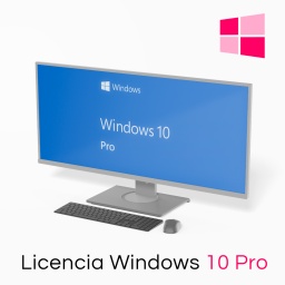 Licencia Windows 10 Pro OEM GLOBAL de por vida